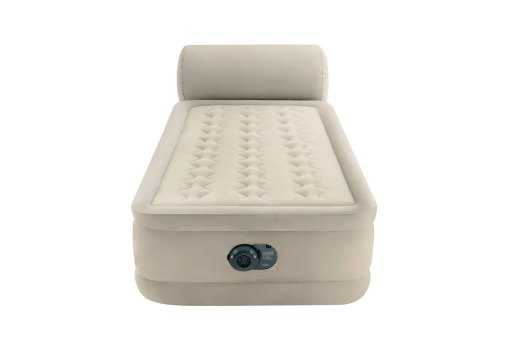 Online Dura-Beam® Deluxe Headboard Air Mattress - 18" Twin w/ Built-In Electric Pump Dura-Beam Deluxe Series
