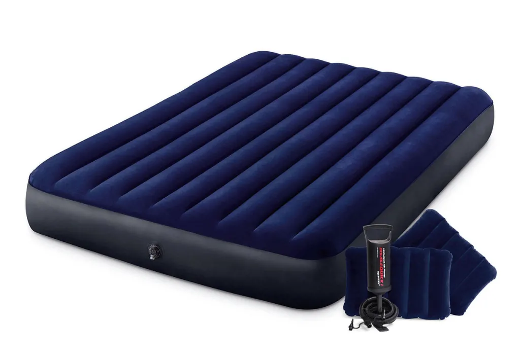 Outlet Dura-Beam® Standard Downy Easy Comfort® Air Mattress 10 Queen w/ Hand Pump Dura-Beam Standard Series