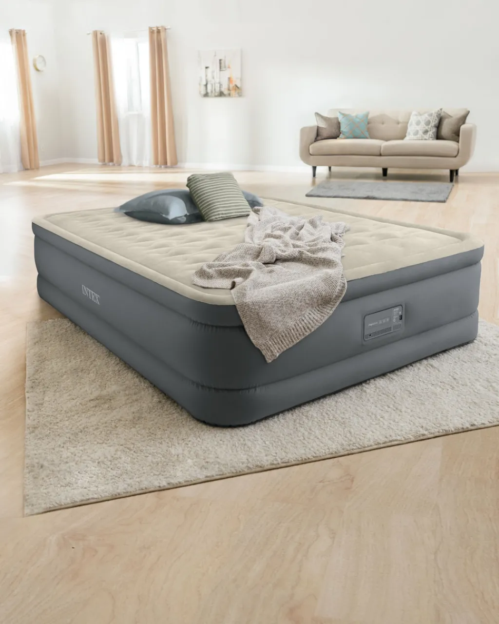Sale PremAire® II 18" Queen Air Mattress w/ Built-In Electric Pump Premaire & Truaire
