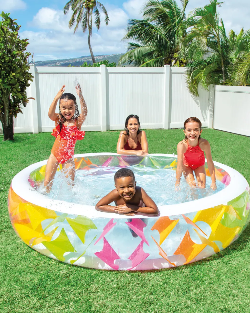 Swim Center® Pinwheel Inflatable Pool Kids Kids